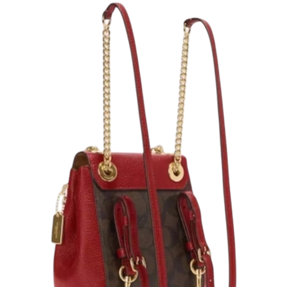 Coach convertible mini backpack purse - Picture 5 of 9